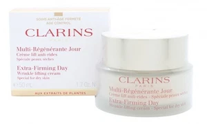 CLARINS EXTRA FIRMING DAY CREAM DRY SKIN - WOMEN'S FOR HER. NEW. FREE SHIPPING - Picture 1 of 2