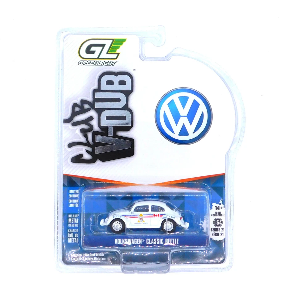 Greenlight Club Vee-Dub Serie 21 Clásico Volkswagen Beetle 1:64 Diecast Foto 1 de 1