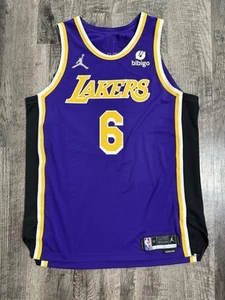 LeBron James Los Angeles Lakers Nike Authentic Statement Jersey 21-22 Size 52 - Picture 1 of 7