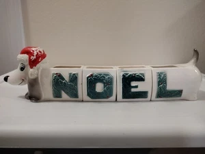  Lipper & Mann Creations Japan NOEL Weihnachten Dackel Hund Keramik RAR Rarität - Bild 1 von 23