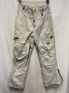 Roxy Performance Snowboard Ski Pants Light Gray - Size XS Extra Small - Picture 1 of 17