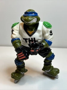 TMNT Sewer Sports All Stars Slap Shot Leo Actionfigur Playmates 1991 Vintage - Bild 1 von 4