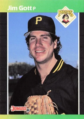 1989 Leaf Donruss Baseball #362 Jim Gott - Image 1 of 3