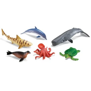 Learning Resources Jumbo Ocean Animals - Set di 6 - Foto 1 di 3