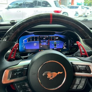 FOR 2015-2021 Ford Mustang right-hand drive LCD instrument panel 12.3 Carplay - Picture 1 of 14