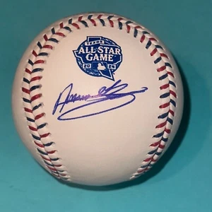 ANDRES MUNOZ (Mariners) Signed Official 2024 ALL-STAR Baseball Beckett (BAS) - Imagen 1 de 4