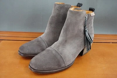 Pikolinos Baqueira Shoes Womens 41 / 10.5 Gray Leather Zip Casual Ankle Bootie - Image 1 of 4