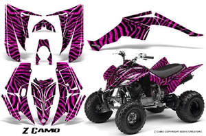 YAMAHA RAPTOR 350 GRAPHICS KIT CREATORX DECALS STICKERS Z CAMO P - Picture 1 of 1