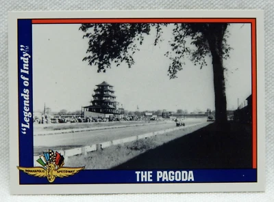 INDY 500 JAPANESE STYLE PAGODA JUDGE STAND LEGENDS OF INDY TRADING CARD #78 - Image 1 of 2