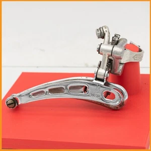 CAMPAGNOLO RECORD 1978 4 HOLES FRONT DERAILLEUR ROAD BIKE VINTAGE CLAMP ON 70S - Picture 1 of 7