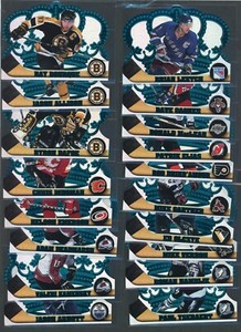 1997-98 CROWN ROYALE EMERALD GREEN LOT (18) *6274