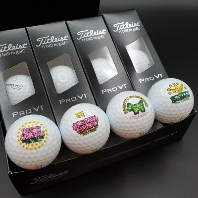 PELOTAS DE GOLF SCOTTY CAMERON 2025 MASTERS LOGO PROV1 (1 DOCENA) Foto 1 de 4