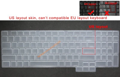 US Keyboard Skin Cover For Samsung R525 R528 R538 R540 R618 R620 R719 P530 P580 - Image 1 of 3