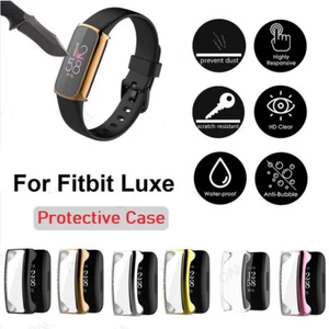 For Fitbit Luxe Case Protective Cover Full Screen Protector Shockproof Bumper - Picture 1 of 18