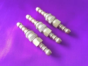 3 x GLP propano gas butano 8 mm conector de liberación rápida acoplador barbacoa - Imagen 1 de 4