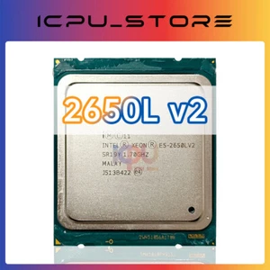 Intel Xeon E5-2650Lv2 SR19Y 1.7GHz 10Cores 70W LGA2011 CPU Processor - Picture 1 of 3