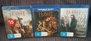 The Hobbit Trilogy Bluray Region B Brand New To Like New - Picture 1 of 3