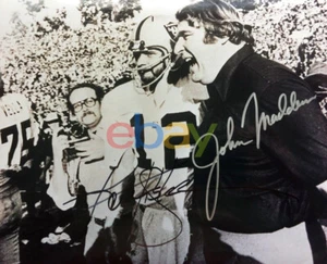 JOHN MADDEN KENNY STABLER AUTOGRAPHED SIGNED OAKLAND RAIDERS 8X10 SUPER BOWL XI - Picture 1 of 1