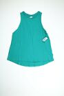 Womens Old Navy Green Sleeveless Top Small S NWT NEW!