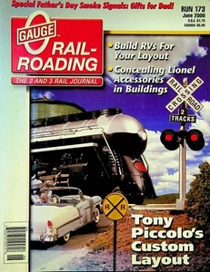 O Gauge Railroading Magazine Run 173 June 2000 Build RVs for Your Layout - Picture 1 of 2