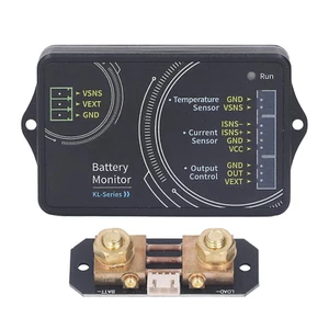 Battery Monitor, Bluetooth Battery Capacity Tester, 100A 0‑120V Voltmeter Amm... - Picture 1 of 9