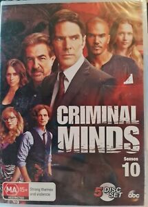 CRIMINAL MINDS SEASON 10 DVD. COMPLETE SERIES TEN! NEW & SEALED. REGION 4