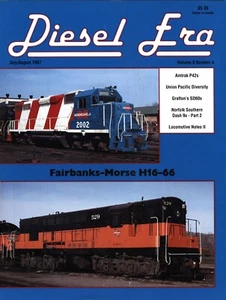 Diesel Era Magazine July/August 1997 Norfolk Southern Dash 9s Part 2 - Picture 1 of 2