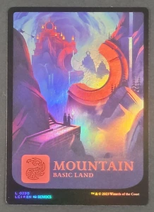 MTG - 1x Mountain (290) - Foil Full Art - Lost Caverns of Ixalan - NM Magic LCI - Picture 1 of 5