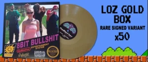 8bit Bullshit MadHatter Loz Gold Box SIGNED Vinyl Record NEW x/50 - Picture 1 of 2