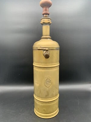 Magnifique Pulvérisateur Ancien PR En Laiton Collection - Photo 1/4
