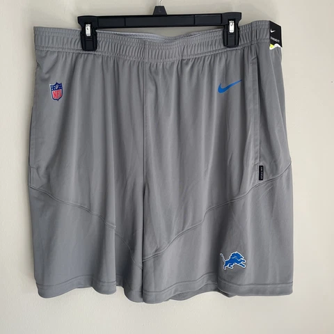 NEW WITH TAG NFL On Field Men’s Dri Fit Shorts Detroit Lions XXL Cover