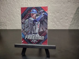 2022 Topps Fire FREDDIE FREEMAN FLAME Los Angeles Dodgers Atlanta Braves - Picture 1 of 1