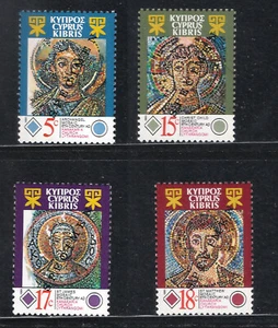 CIPRO 1991 KANAKARIA CHIESA MOSAICI ARCANGELO CRISTO SAN GIACOMO MATEO ESEMPLARE - Foto 1 di 1
