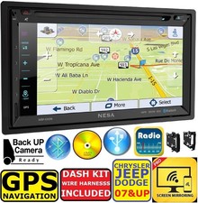 CHRYSLER JEEP DODGE GPS NAVIGATION SYSTEM BLUETOOTH/USB/EQ CAR RADIO STEREO PKG