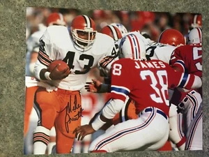 Cleveland Browns Mike Pruitt Signed 8x10 W/COA   - Picture 1 of 1