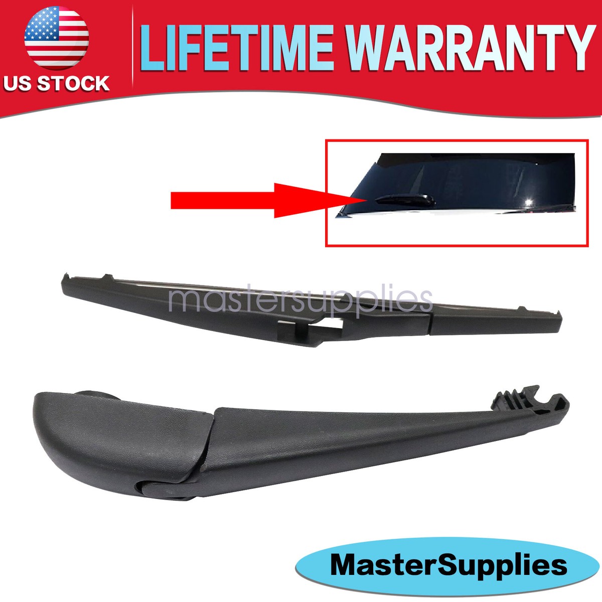 Rear Blade Wiper Arm And For RAV4 TOYOTA 2013-2019 Back Window