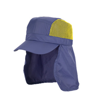 Panama Jack Nylon & Mesh Kids Sun Shield Beach Hat, 4-6X