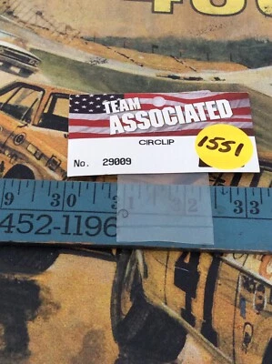 Team Associated 29009 CIRCLIP NewInPack USA Shipped - Image 1 of 3