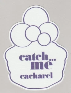 Carte publicitaire - advertising card - Catch... Me de Cacharel - Picture 1 of 1