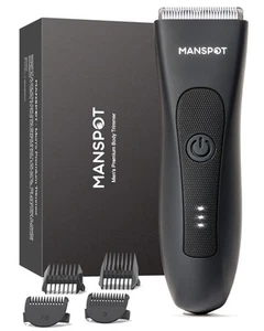 Manscape Leisten- & Körperhaarschneider für Männer, Elektrischer Ball Scham Trimmer Rasur... - Bild 1 von 6