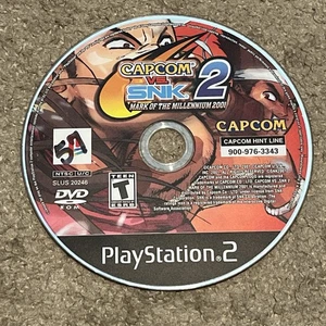Capcom vs. SNK 2: Mark of the Millennium PlayStation 2 PS2 Disc Only Tested - Picture 1 of 2