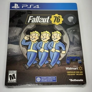 Fallout 76 con Steelbook e Controller Skin (PS4) CIB, testato, disco come nuovo - Foto 1 di 7