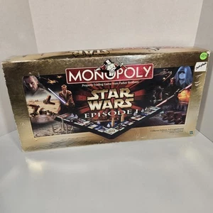 1999 Star Wars Episode 1 Monopoly Collectors Edition 3D Board Game Complete - Picture 1 of 9