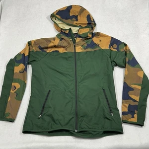 Nike Jacke Herren Medium Dri Fit Camouflage Kapuze Windbreaker Full Zip Training - Bild 1 von 7
