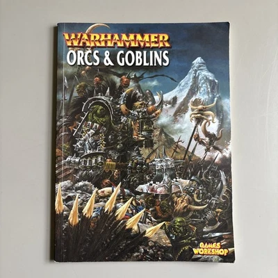 Warhammer Fantasy Orcs and Goblins Codex Army Book 6th Edition 2000 Rare OOP - Image 1 of 4