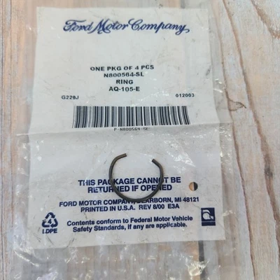 4x Ford N800564-SL 1985-1990 Escort Mercury Lynx eje de transmisión anillo a presión genuino Foto 1 de 4