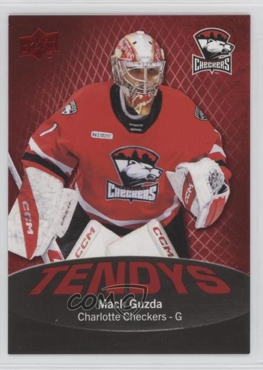 2022-23 Upper Deck AHL Tendys Red Mack Guzda #T-2 - Image 1 of 2