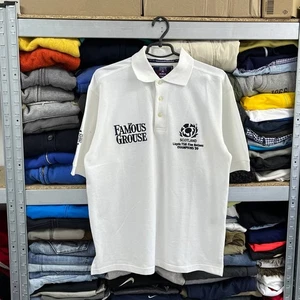 Camiseta De Colección 1998/199 Blanca Escocia Rugby Union 5 Antigua Retro Talla M - Imagen 1 de 18