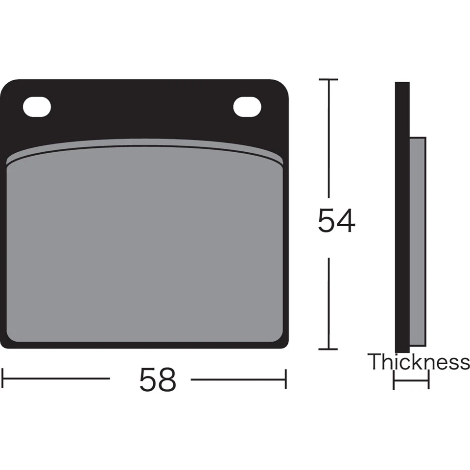 Pastillas de freno semimetálicas Vesrah - VD-306 VD-306 Foto 1 de 4