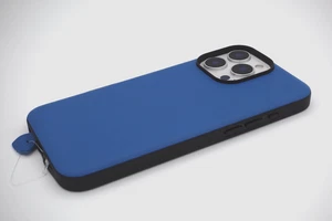 Shieldon Foglio di Pelle iPhone 16 Pro Max - Blu - Foto 1 di 11